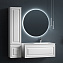 Тумба c раковиной Sancos Very VR100RW Bianco - фото 3