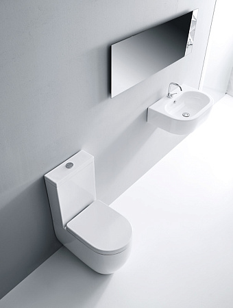 Чаша для унитаза-компакта Kerasan Flo 311701 белый