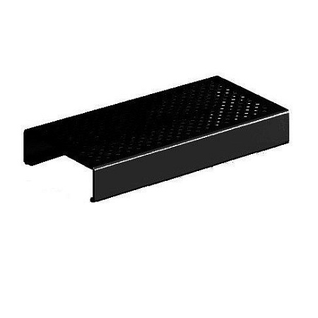 Полка Inda Indissima Barra A8851MNE 20 черный матовый