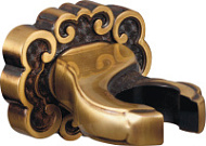 Шланговое подключение с держателем Zorg Antic AZR 5 BR универсальный, бронза