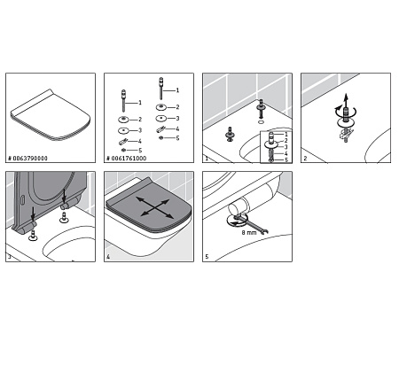 Крышка-сиденье Duravit DuraStyle 0063790000 с микролифтом