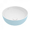Раковина Villeroy & Boch Artis 417943BCW0 43х43 см, Fog нежно голубой