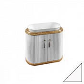 Тумба под раковину Tessoro Rivoli TS-RI908-C-W/W 80 белый/цоколь белый