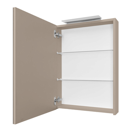 Шкаф-зеркало Roca Oleta A857643515 50 L капучино