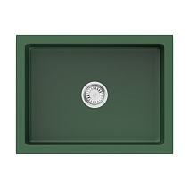 Кухонная мойка Omoikiri Mikura 61-RG 46x61x25.4 Royal Green матовый
