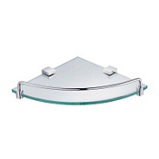 Полка Timo Selene 10073/00 угловая, хром