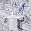 Стакан WasserKRAFT Kammel K-8328WHITE белый/матовое стекло - фото 2
