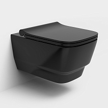 Унитаз подвесной Boheme Bello 971-B черный