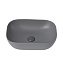 Раковина накладная ABBER Rechteck AC2200MG серый матовый - фото 5