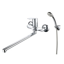 Смеситель для ванны с длинным изливом Milardo Horizont HORSB02M10 хром