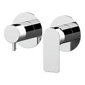 Смеситель Remer Infinity I92ZP для ванны с душем, на 2 выхода, хром