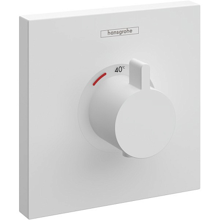 Термостат Hansgrohe ShowerSelect 15760700 для душа, белый матовый