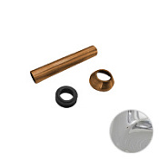 Набор для подключения скрытого бачка к напольному унитазу Kerasan 755290 сr (хром)