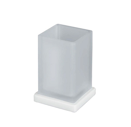 Стакан Colombo Look B1641.BM настольный, белый матовый