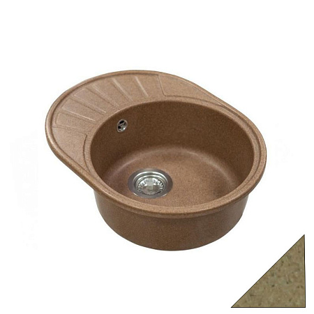 Кухонная мойка Aquaton Чезана 1A711232CS220 57 песочный
