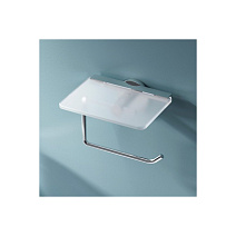 Держатель туалетной бумаги Am.Pm X-Joy A85A341500 с полкой, хром Держатель туалетной бумаги Am.Pm X-Joy A85A341500 с полкой, хром