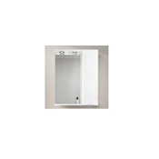 Шкаф-зеркало BelBagno Marino MARINO-SPC-600/750-1A-BL-P-R 60 bianco lucido
