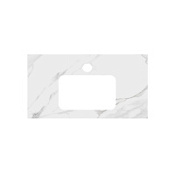 Столешница Kerama Marazzi Plaza Classic Монте Тиберио PL2.SG507120R\80 80 см белый мрамор