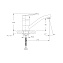 Смеситель для кухонной мойки Rush Victoria VI7135-26 хром - фото 1