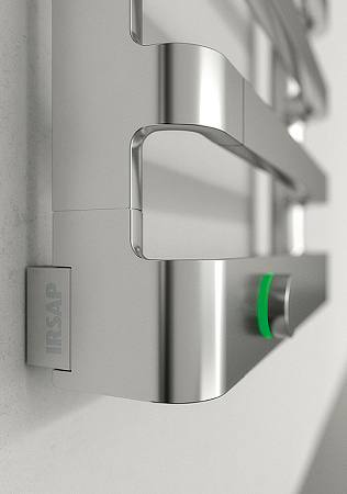 Полотенцесушитель электрический Irsap Step_E SEP050T50IR01NNN 77,5x50 хром