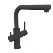 Смеситель Clever Osmosis 61237 для кухонной мойки,  черный матовый