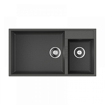 Кухонная мойка Omoikiri Tedori 85-2-U-PL 85х46.5 платина