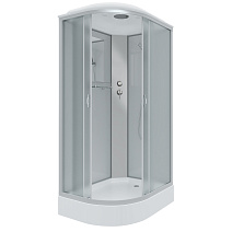 Душевая кабина Niagara Classic NG-3312-14R 120x80x215 стекло матовое/профиль серебро