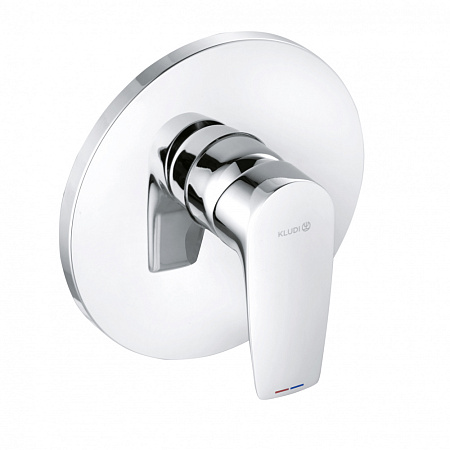 Смеситель Kludi Pure&Solid 346550575 для душа (внешняя часть), хром
