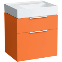 Тумба с раковиной Laufen Kartell by Laufen 4.0756.2.033.635.1 60 оранжевый глянцевый