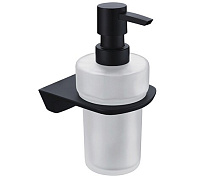 Дозатор жидкого мыла WasserKRAFT Elbe K-7299 черный