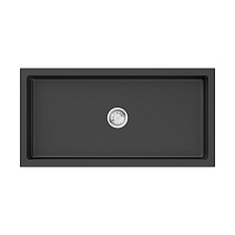 Кухонная мойка Omoikiri Mikura 91-BL 46x91x25.4 черный