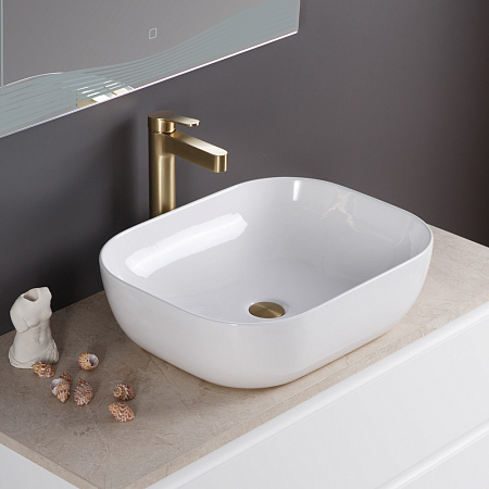 Раковина накладная BelBagno BB1302 40x50.5x14.5 белый