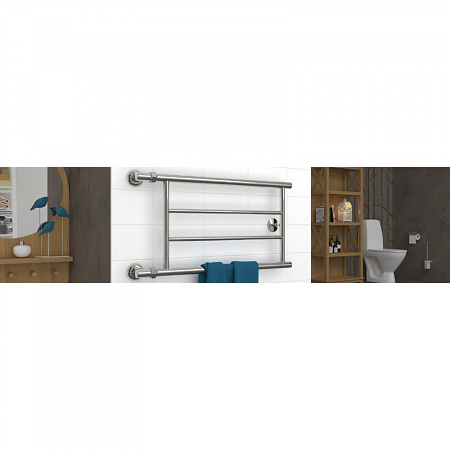 Полотенцесушитель водяной Стилье Минор 0600 32х80 хром