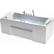 Акриловая ванна Gemy G9076 B с гидромассажем