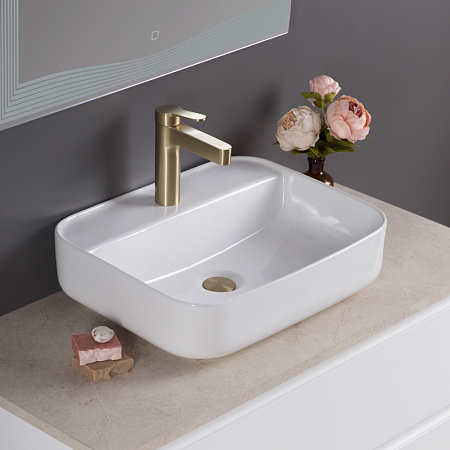 Раковина накладная BelBagno BB1321 40x50.5x14 белый