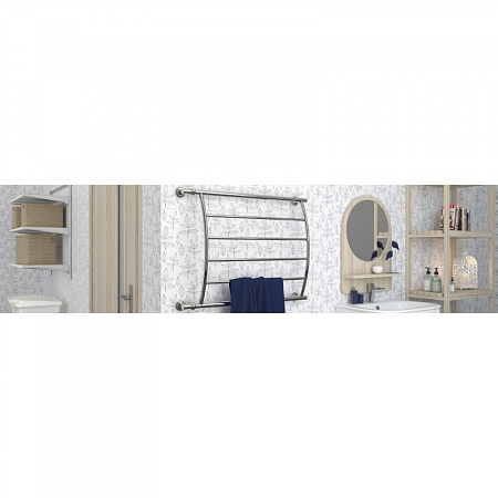 Полотенцесушитель водяной Стилье Минор 0602 60х50 хром