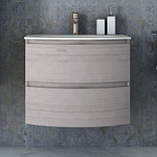 Тумба с раковиной Cezares Vague 54847 69 rovere sbiancato