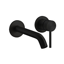 Смеситель Gessi Flessa 54086.299 для раковины, черный матовый