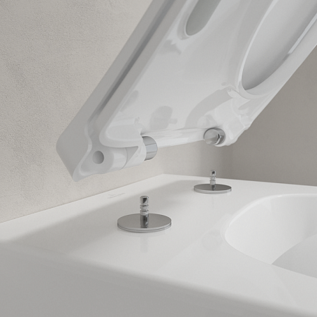 Унитаз подвесной Villeroy & Boch Venticello Plus 4611RLR1 белый альпин CeramicPlus