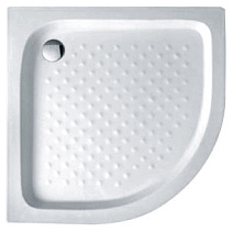 Поддон для душа акриловый Cezares Tray TRAY-A-R-80-550-15-W радиальный