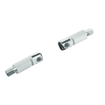 Петли Hatria Y1AJ01 для сиденья, белый/хром Петли Hatria Y1AJ01 для сиденья, белый/хром