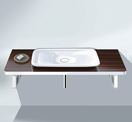 Раковина Duravit Puravida 0369700000 70 белый глянцевый