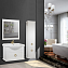Тумба с раковиной Tessoro Foster TS-F9065-CH-W-G 65 подвесная, белый с патиной золото - фото 4