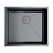 Кухонная мойка Omoikiri Taki 49-U/IF-GM 49х44 вороненая сталь