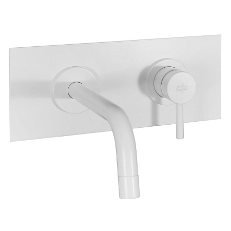 Смеситель Paffoni Light LIG105BO для раковины, белый матовый
