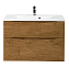 Тумба с раковиной BelBagno Marino MARINO-H60-800-2C-SO-RN-P + BB800/450-LV-MR-AST 80 rovere nature