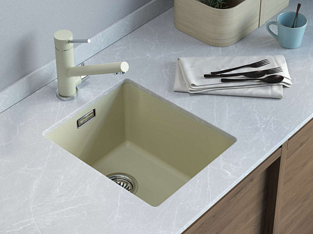Кухонная мойка Omoikiri Kata 40-U-BE 40х42 ваниль