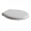 Крышка-сиденье для унитаза Globo Paestum PA138bi/cr белый/хром с микролифтом