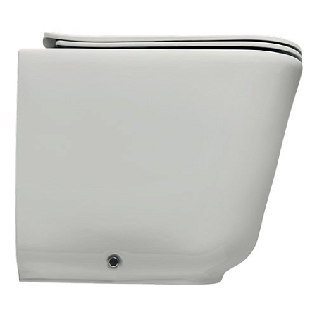 Унитаз приставной Kerasan Tribeca 511801 безободковый, белый