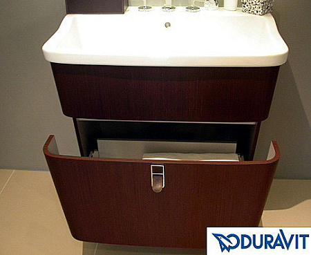 Тумба с раковиной Duravit Esplanade  дуб 85